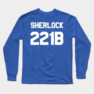 Sherlock 221B Football Jersey Long Sleeve T-Shirt